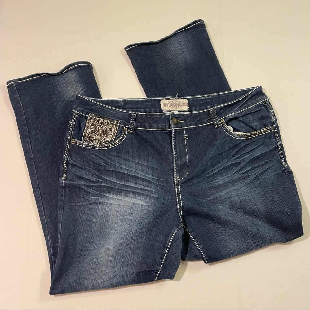 Hydraulic Denim Women’s Premium Crafted Jeans Size 26 Plus / Style Bailey